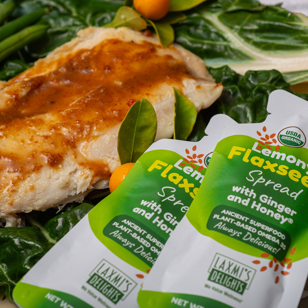 Lemony Flaxseed Spread with Ginger and Honey®