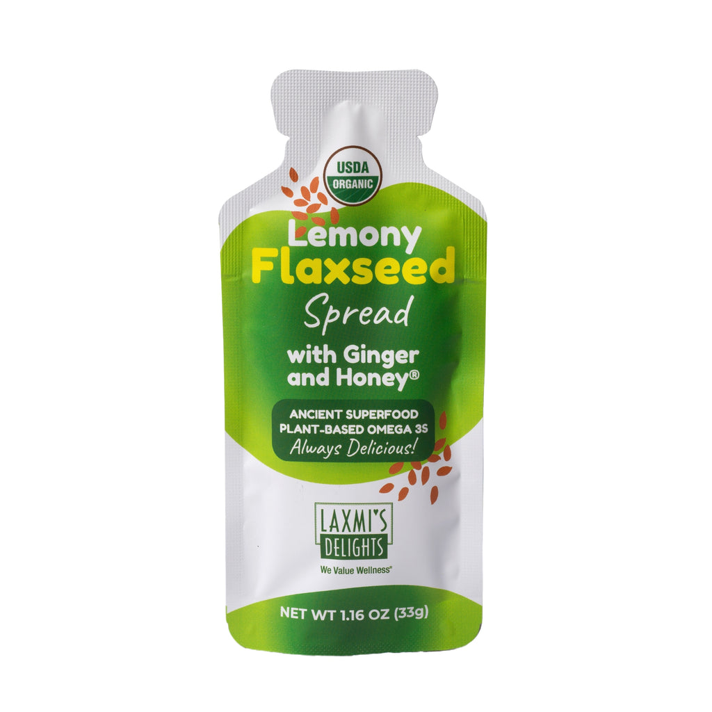 Lemony Flaxseed Spread with Ginger and Honey®