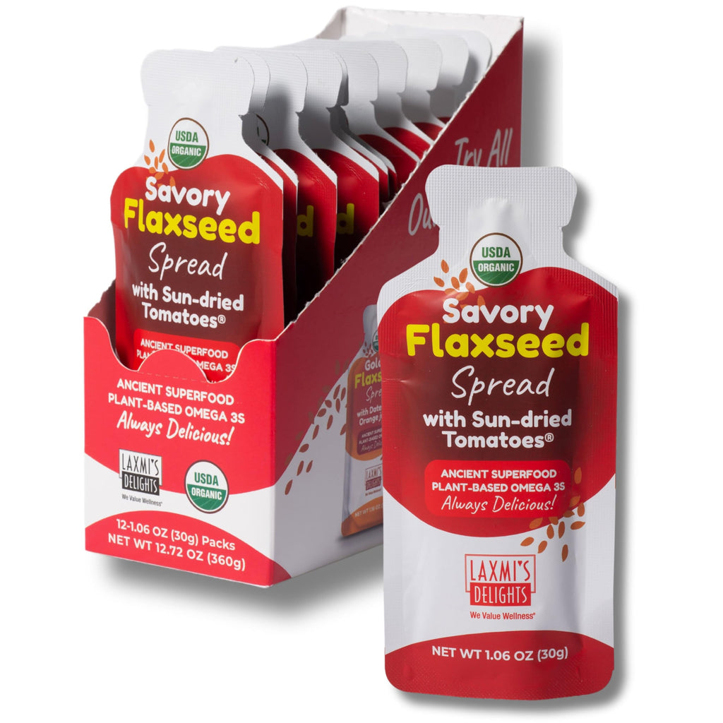 Savory Flaxseed Spread with Sun-dried Tomatoes®