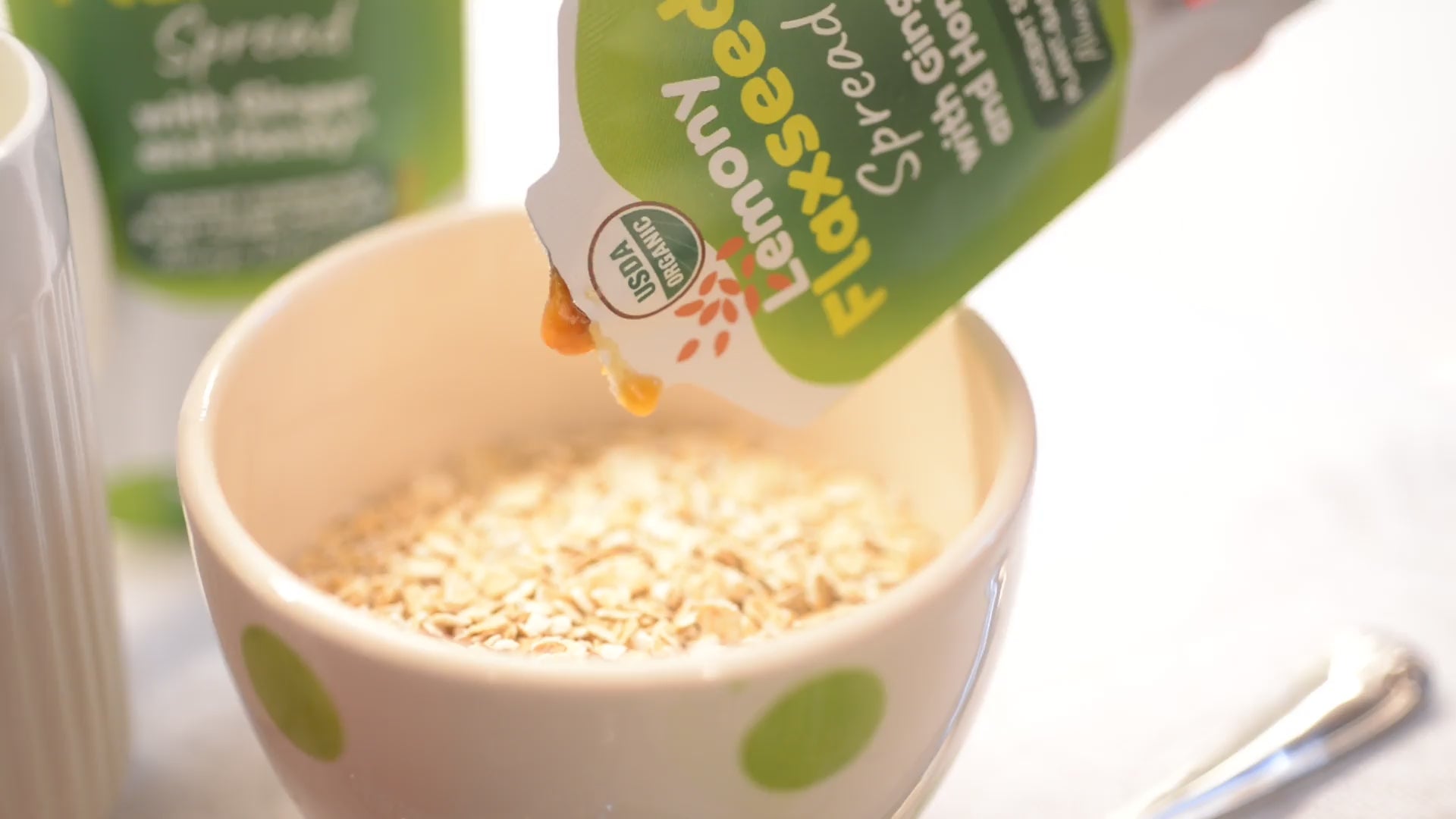 Lemony Flaxseed Spread with Ginger and Honey®