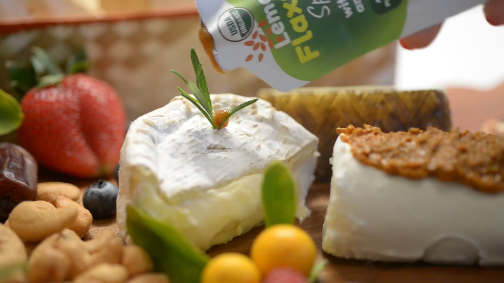 Lemony Flaxseed Spread with Ginger and Honey®